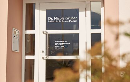 Ordinationszeiten Facharztpraxis Dr. Gruber